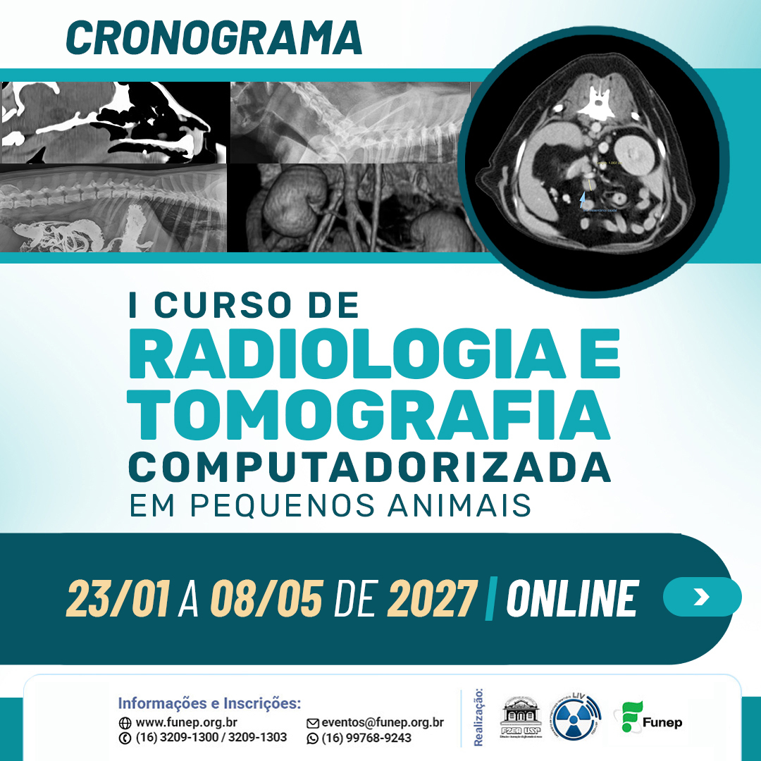 I  Curso De Radiologia e Tomografia Computadorizada em Pequenos Animais 